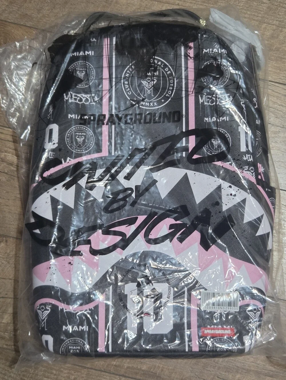 SPRAYGROUND MLS COLLAB - INTERMIAMI MESSI DLXSV BACKPACK